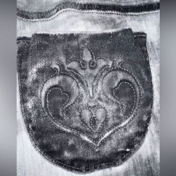 SIWY Melt My Heart Skinny Jeans in Grey, Size 27 - Picture 4 of 12